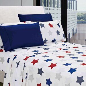 American Home Collection Microfiber Sheet Set Soft Wrinkle Free Deep Pocket